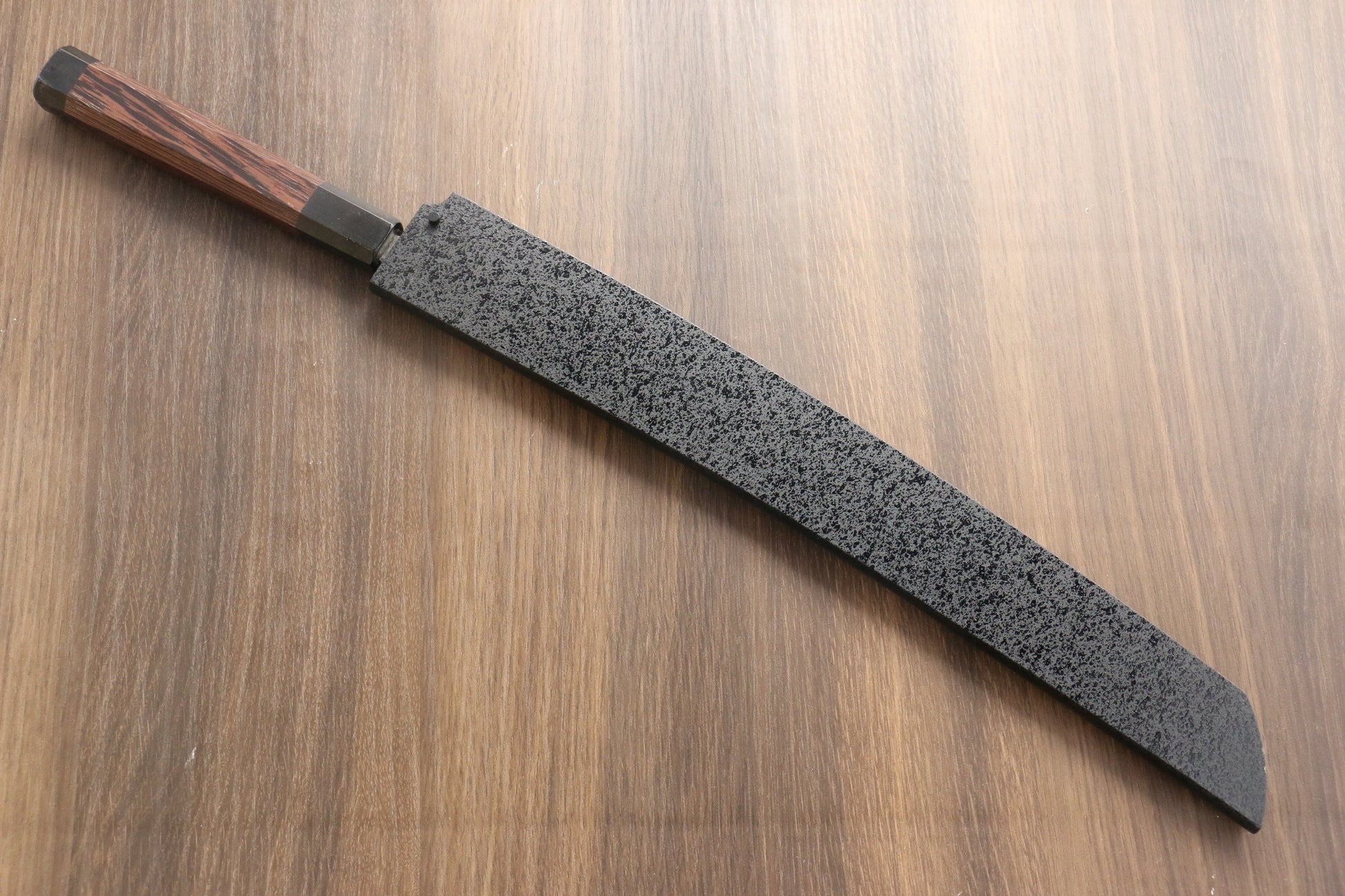 Sakai Takayuki Sakai Takayuki  Zangetsu Silver Steel No.3 Sakimaru Yanagiba Japanese Knife with Wenge Handle with Saya - Japanny - Best Japanese Knife