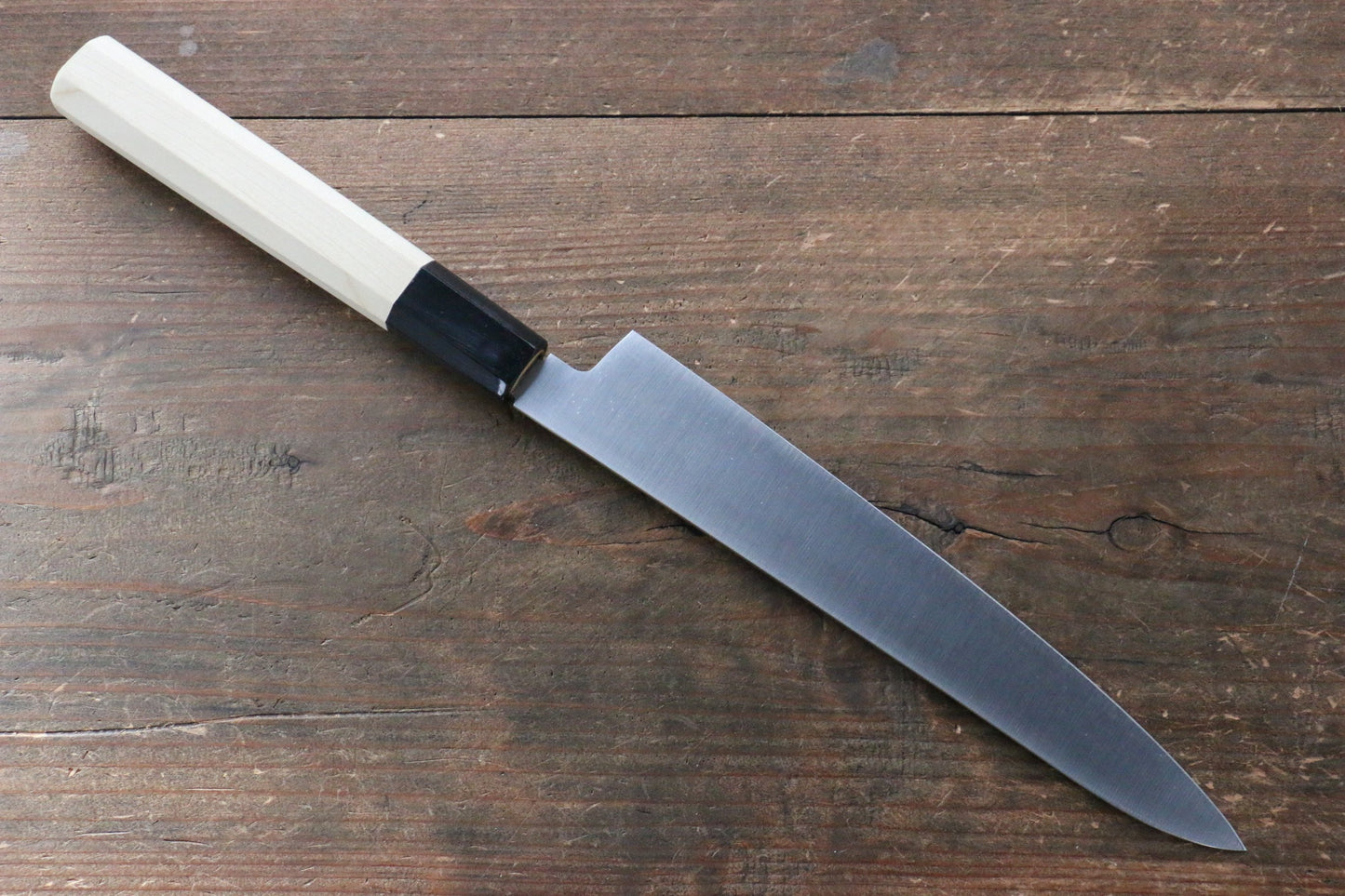 Sakai Takayuki Sakai Takayuki  Grand Chef Grand Chef Swedish Steel Petty-Utility Japanese Knife 180mm with Magnolia Handle - Japanny - Best Japanese Knife