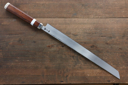 Sakai Takayuki Shiden Japanese Chef's Sakimaru Takohiki Knife with Desert Ironwood Handle 300mm - Japanny - Best Japanese Knife