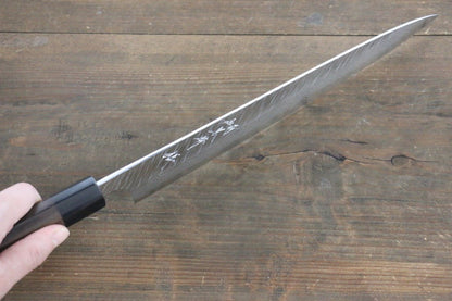 Yu Kurosaki Fujin VG10 Damascus Sujihiki Japanese Chef Knife 270mm - Japanny - Best Japanese Knife