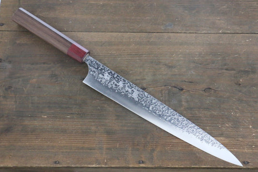 Yu Kurosaki Shizuku R2/SG2 Hammered Sujihiki Japanese Chef Knife 270mm - Japanny - Best Japanese Knife