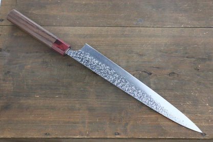 Yu Kurosaki Shizuku R2/SG2 Hammered Sujihiki Japanese Chef Knife 270mm - Japanny - Best Japanese Knife