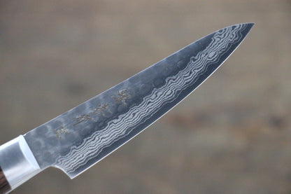 Sakai Takayuki VG10 17 Layer Damascus Petty Japanese Chef Knife 80mm - Japanny - Best Japanese Knife