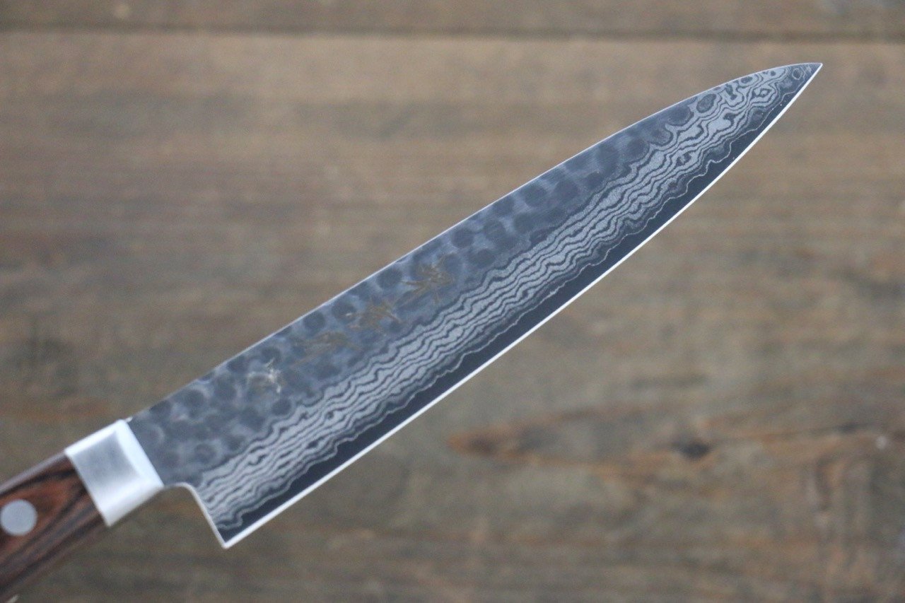 Sakai Takayuki VG10 17 Layer Damascus Petty Japanese Chef Knife 135mm - Japanny - Best Japanese Knife