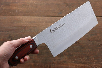 Sakai Takayuki VG10 33 Layer Damascus Chinese kitchen knife 195mm - Japanny - Best Japanese Knife