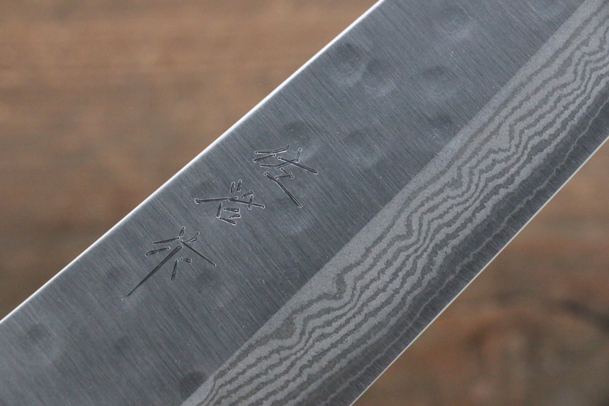 Takeshi Saji SRS13 Hammered Damascus Kengata Gyuto Japanese Knife 240mm with Ironwood Handle - Japanny - Best Japanese Knife