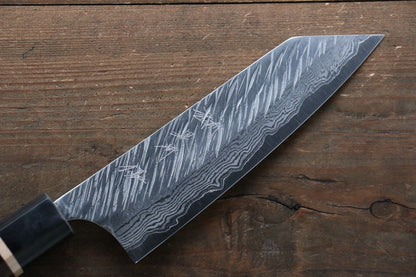 Yu Kurosaki Fujin VG10 Hammered Damascus Bunka Japanese Knife 165mm with Wenge Handle - Japanny - Best Japanese Knife