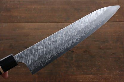 Yu Kurosaki Fujin VG10 Damascus Gyuto Japanese Chef Knife 240mm with Wenge Handle - Japanny - Best Japanese Knife