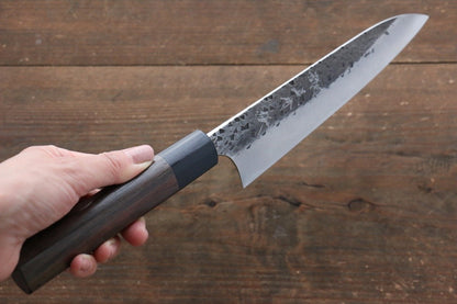 Yu Kurosaki Blue Super Clad Hammered Kurouchi Gyuto Japanese Chef Knife 180mm - Japanny - Best Japanese Knife