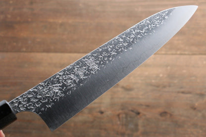 Yu Kurosaki Shizuku R2/SG2 Hammered Gyuto Japanese Knife 210mm with Lacquered Handle - Japanny - Best Japanese Knife