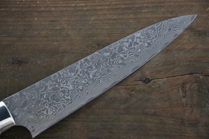 Takeshi Saji R2/SG2 Black Damascus Petty Japanese Chef Knife 150mm with Bone Handle - Japanny - Best Japanese Knife