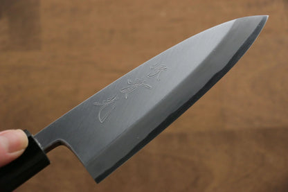 Jikko Marke Nr. 2 weißer Stahl Specialized Fischmesser Deba Japanisches Messer 135 mm Sandelholzgriff