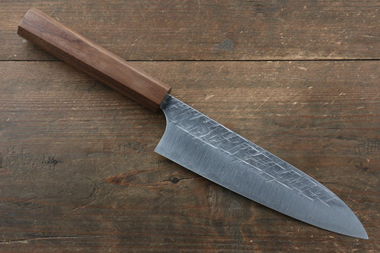 Yu Kurosaki Yu Kurosaki Raijin Cobalt Special Steel Hammered Gyuto Japanese Knife 180mm with Walnut Handle - Japanny - Best Japanese Knife