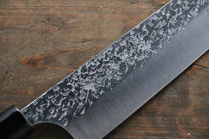 Yu Kurosaki Shizuku R2/SG2 Hammered Gyuto Japanese Knife 210mm with Lacquered Handle with Saya (Fuji) - Japanny - Best Japanese Knife