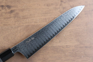 Thương hiệu Jajin  VG10 Thép Damascus Dao đa năng Gyuto dao Nhật 240mm chuôi dao gỗ Pakka xám