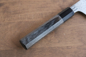 Jajin Marke VG10 Damaststahl Mehrzweckmesser Gyuto Japanisches Messer 240 mm grauer Pakkaholzgriff