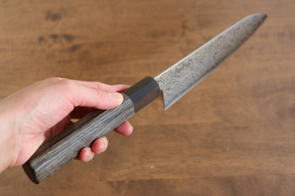 Jajin Marke VG10 Damaststahl Santoku Mehrzweckmesser Japanisches Messer 180 mm grauer Pakkaholzgriff