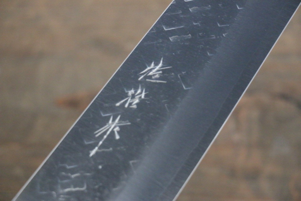 Takeshi Saji SRS13 Hammered Gyuto Japanese Chef Knife 210mm with Black Micarta handle - Japanny - Best Japanese Knife