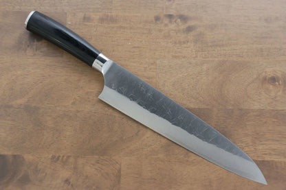Thương hiệu Takeshi Saji SRS 13 Rèn thủ công Dao đa năng Gyuto dao Nhật 240mm chuôi dao làm từ gỗ Pakka đen