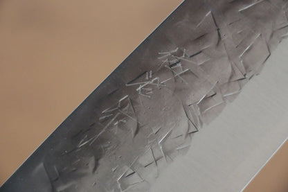 Marke Takeshi Saji SRS 13 Handgeschmiedetes Gyuto-Mehrzweckmesser Japanisches Messer 240 mm Griff aus schwarzem Pakkaholz