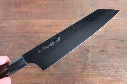 Sakai Takayuki Kurokage VG10 Hammered Teflon Coating Kengata Gyuto Japanese Knife 190mm Wenge Handle - Japanny - Best Japanese Knife