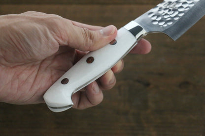 Yu Kurosaki R2/SG2 Steel Hammered Japanese Chef���������s Gyuto Knife 180mm Special Handle - Japanny - Best Japanese Knife