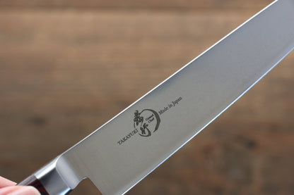 Sakai Takayuki Sakai Takayuki  Grand Chef Grand Chef Stainless Steel Petty-Utility Japanese Knife 150mm with Brown Micarta Handle - Japanny - Best Japanese Knife