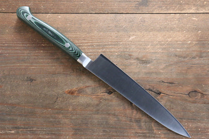 Sakai Takayuki Sakai Takayuki  Grand Chef Grand Chef Stainless Steel Petty-Utility Japanese Knife 150mm with Green Micarta Handle - Japanny - Best Japanese Knife