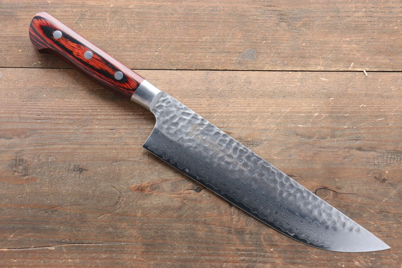 Sakai Takayuki VG10 33 Layer Damascus Butcher Knife Japanese Chef Knife 210mm - Japanny - Best Japanese Knife