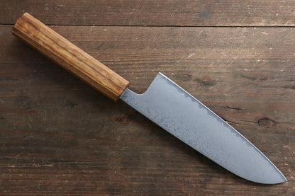 Thương hiệu Seisuke SLD Thép Damascus 49 lớp Dao đa năng Santoku dao Nhật 165mm