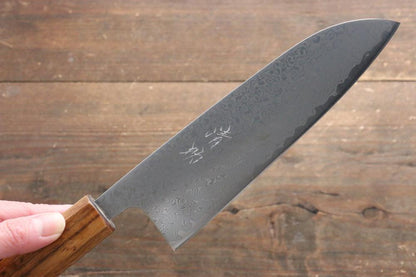 Thương hiệu Seisuke SLD Thép Damascus 49 lớp Dao đa năng Santoku dao Nhật 165mm