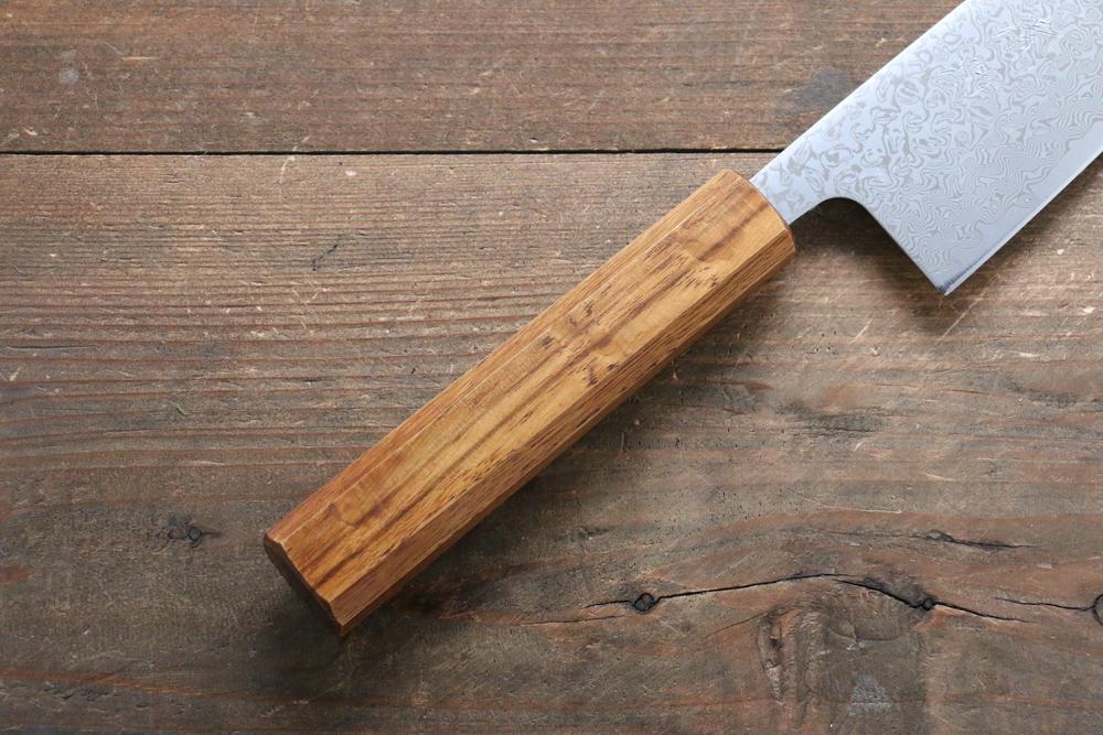 Thương hiệu Seisuke SLD Thép Damascus 49 lớp Dao đa năng Santoku dao Nhật 165mm
