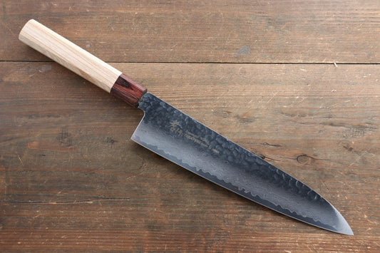 Sakai Takayuki VG10 33 Layer Damascus  Gyuto Japanese Chef Knife 240mm with Keyaki Handle(Japanese Elm) - Japanny - Best Japanese Knife