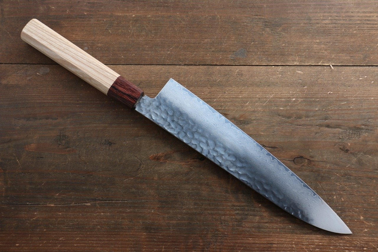 Sakai Takayuki VG10 33 Layer Damascus  Gyuto Japanese Chef Knife 240mm with Keyaki Handle(Japanese Elm) - Japanny - Best Japanese Knife