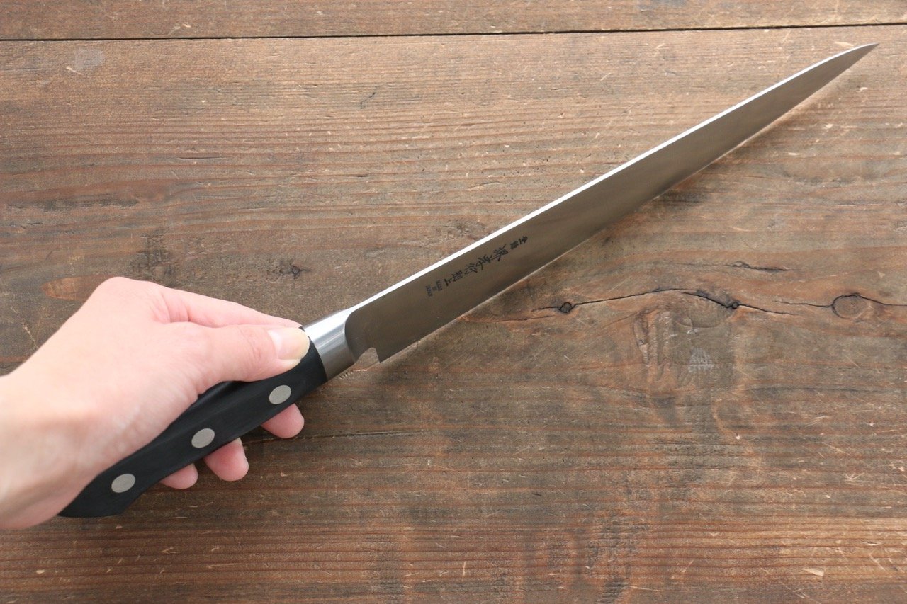 Sakai Takayuki Japanese Steel  Sujihiki Japanese Knife 210mm with Plywood  Handle - Japanny - Best Japanese Knife