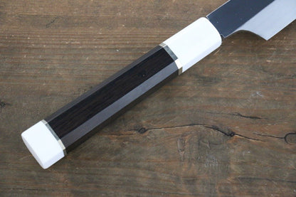 Sakai Takayuki Ginryu Swedish Steel Mirrored Yanagiba Kengata Japanese Chef Knife 300mm With Saya - Japanny - Best Japanese Knife