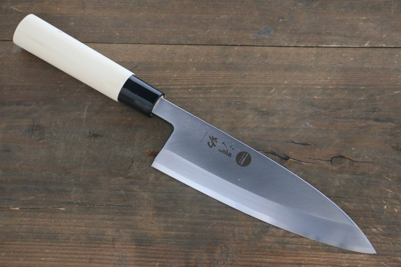 Seisuke Kasumi White Steel  Deba Japanese Chef Knife 180mm - Japanny - Best Japanese Knife