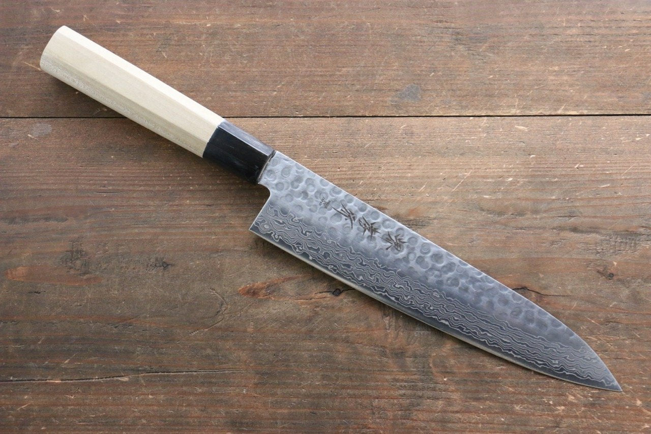 Sakai Takayuki 45 Layer Damascus AUS-10 Stain Resistant Steel Gyuto Japanese Chef Knife 210mm - Japanny - Best Japanese Knife