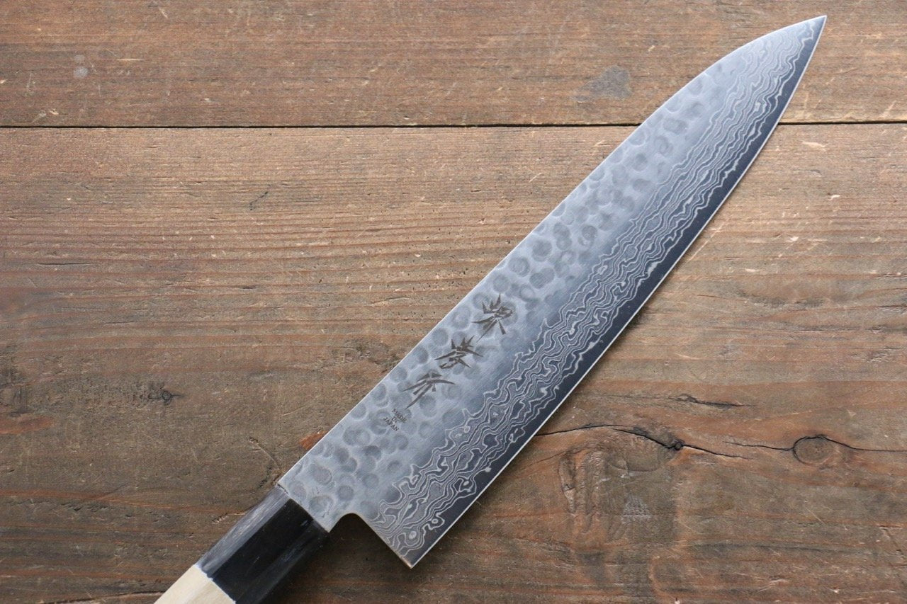 Sakai Takayuki 45 Layer Damascus AUS-10 Stain Resistant Steel Gyuto Japanese Chef Knife 210mm - Japanny - Best Japanese Knife