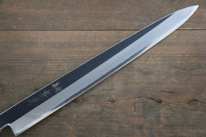 Sakai Takayuki Shiden Silver Steel No.3 Japanese Chef's Sashimi Knife with Desert Ironwood Handle - Japanny - Best Japanese Knife