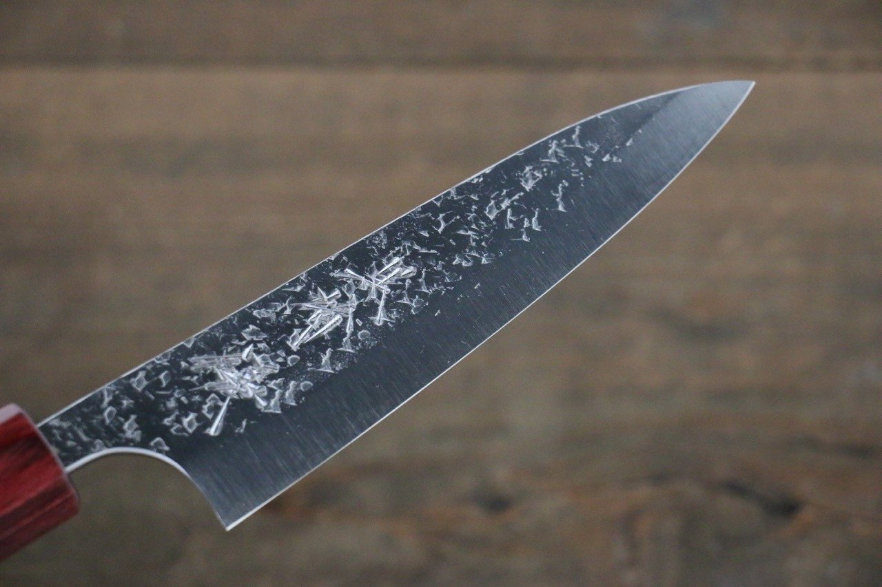 Yu Kurosaki Shizuku R2/SG2 Hammered Petty Japanese Chef Knife 120mm - Japanny - Best Japanese Knife