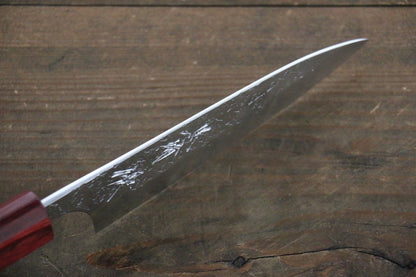 Yu Kurosaki Shizuku R2/SG2 Hammered Petty Japanese Chef Knife 120mm - Japanny - Best Japanese Knife