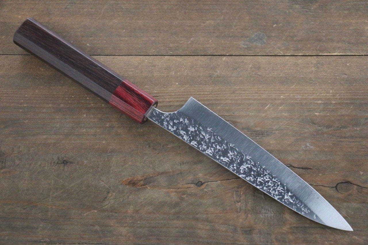 Yu Kurosaki Shizuku R2/SG2 Hammered Petty Japanese Chef Knife 150mm - Japanny - Best Japanese Knife