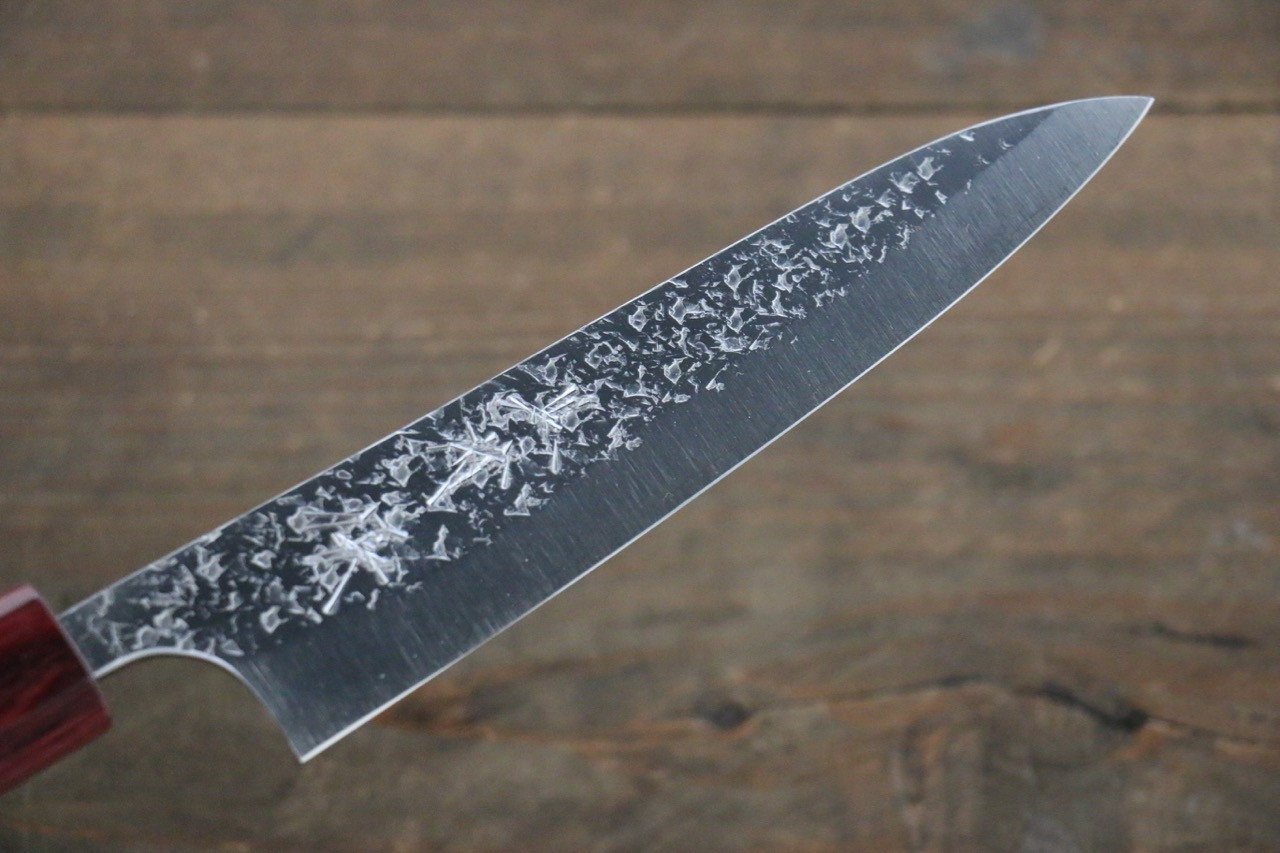 Yu Kurosaki Shizuku R2/SG2 Hammered Petty Japanese Chef Knife 150mm - Japanny - Best Japanese Knife