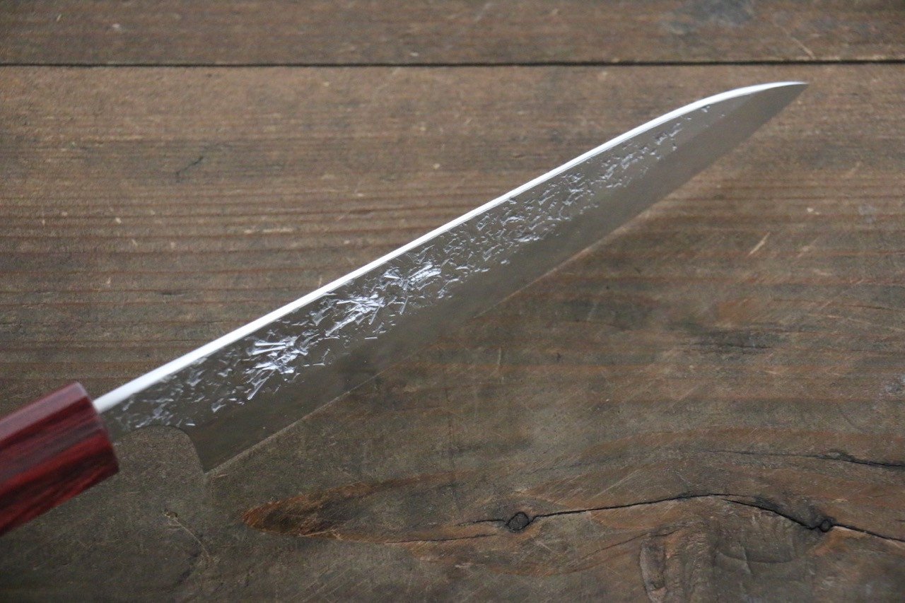 Yu Kurosaki Shizuku R2/SG2 Hammered Petty Japanese Chef Knife 150mm - Japanny - Best Japanese Knife