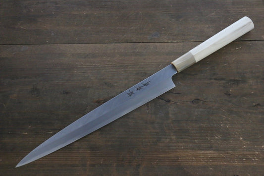[Left Handed] Sakai Takayuki Kasumitogi White Steel  Fugu-Sashimi Japanese Chef's Knife - Japanny - Best Japanese Knife