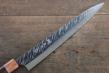 Yu Kurosaki Fujin VG10 Hammered Sujihiki Japanese Knife 270mm - Japanny - Best Japanese Knife