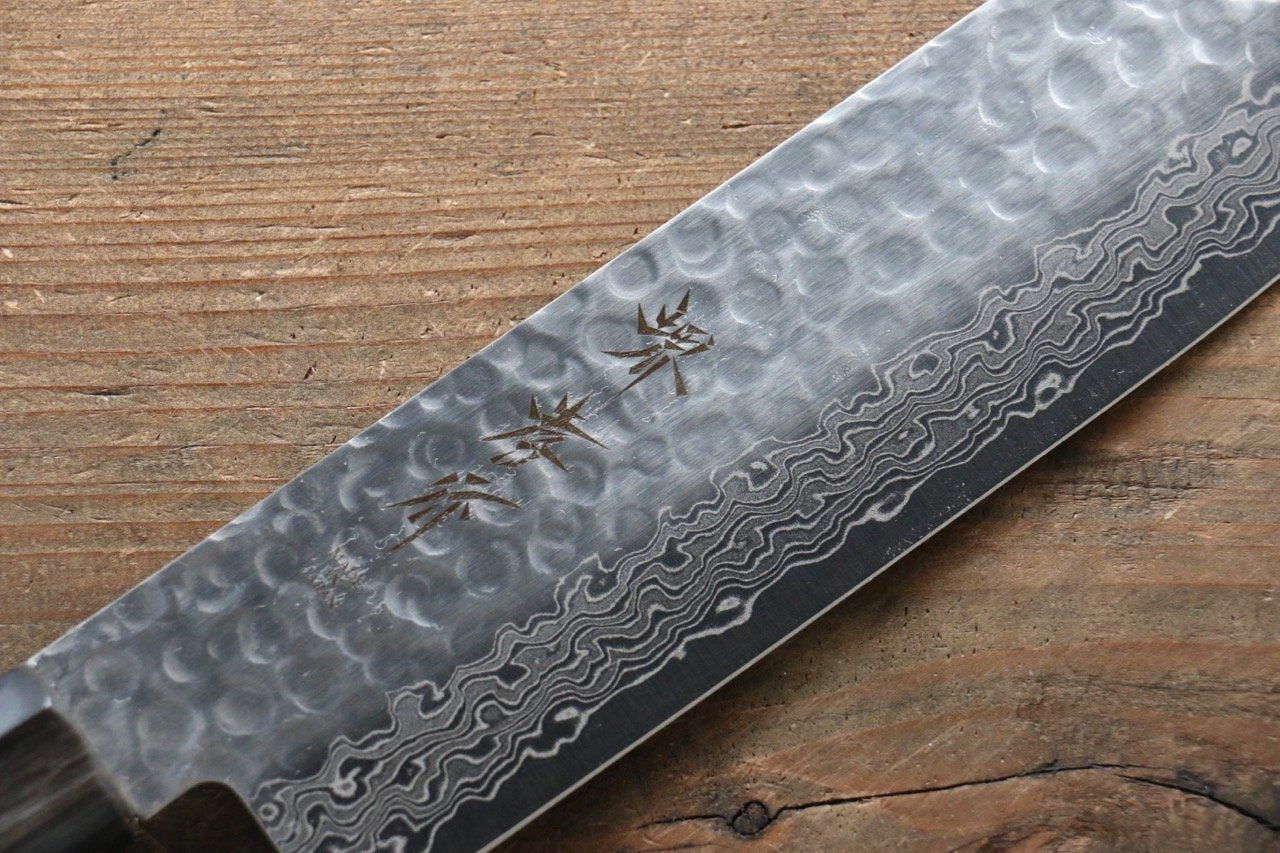 Sakai Takayuki 45 Layer Damascus AUS-10 Stain Resistant Steel Nakiri Japanese Chef Knife - Japanny - Best Japanese Knife