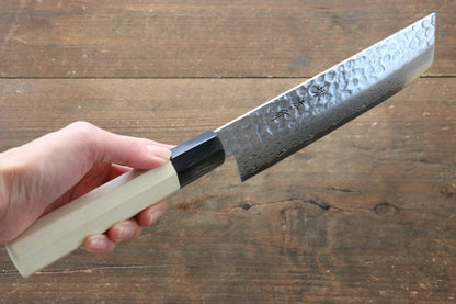 Sakai Takayuki 45 Layer Damascus AUS-10 Stain Resistant Steel Nakiri Japanese Chef Knife - Japanny - Best Japanese Knife