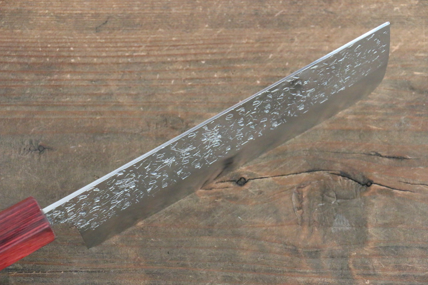 Yu Kurosaki Shizuku R2/SG2 Hammered Nakiri Japanese Chef Knife 165mm - Japanny - Best Japanese Knife